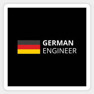 German Engineer Sticker